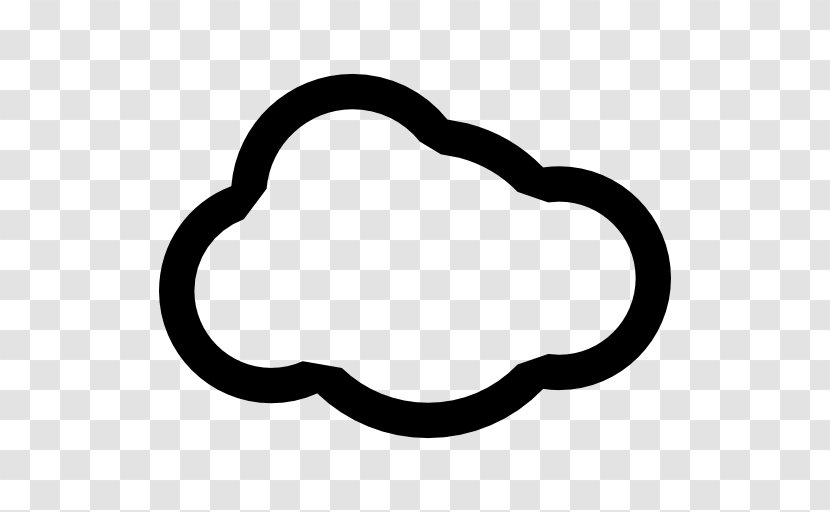 Cloud Computing Lightning Clip Art - Monochrome Photography Transparent PNG