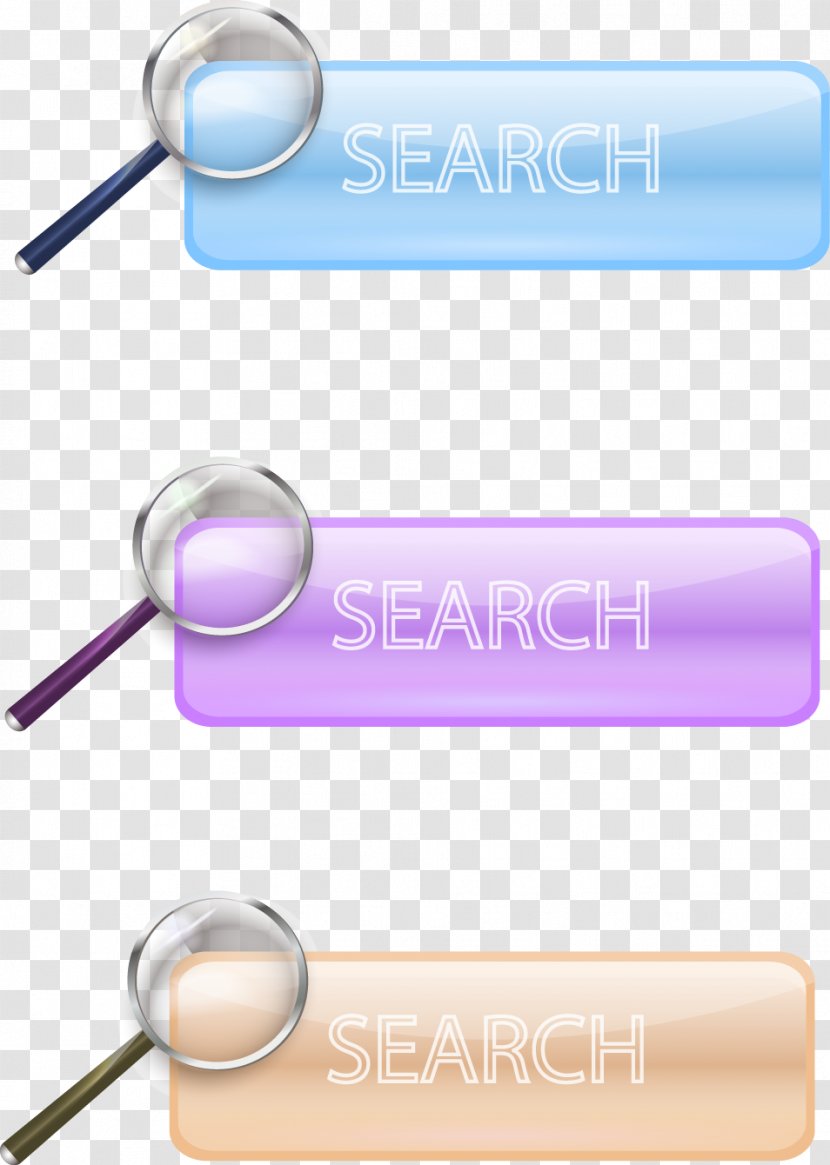 Button - Search Engine - Vector Transparent PNG