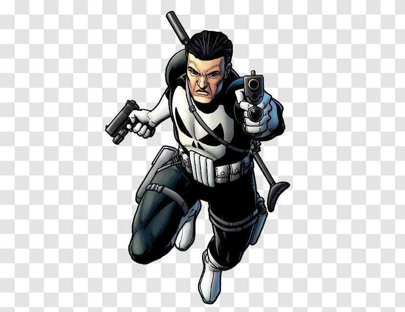 Steve Dillon The Punisher Marvel Comics Cinematic Universe - Action Figure - Justiceiro Transparent PNG