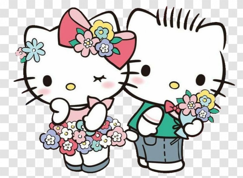 Hello Kitty Cat Image Sticker Macy's Thanksgiving Day Parade - Cuteness Transparent PNG
