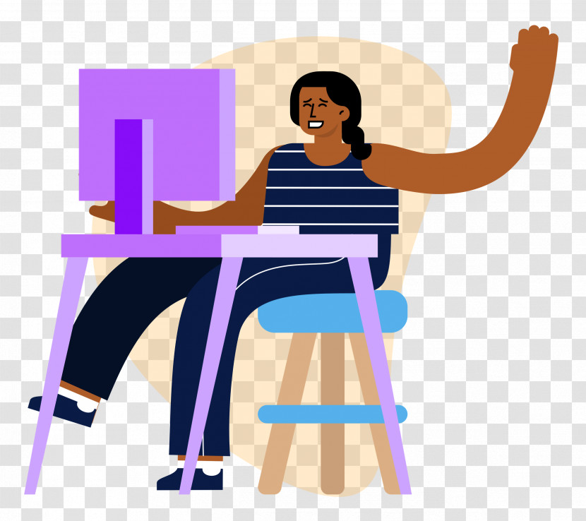 Working Work Desk Transparent PNG