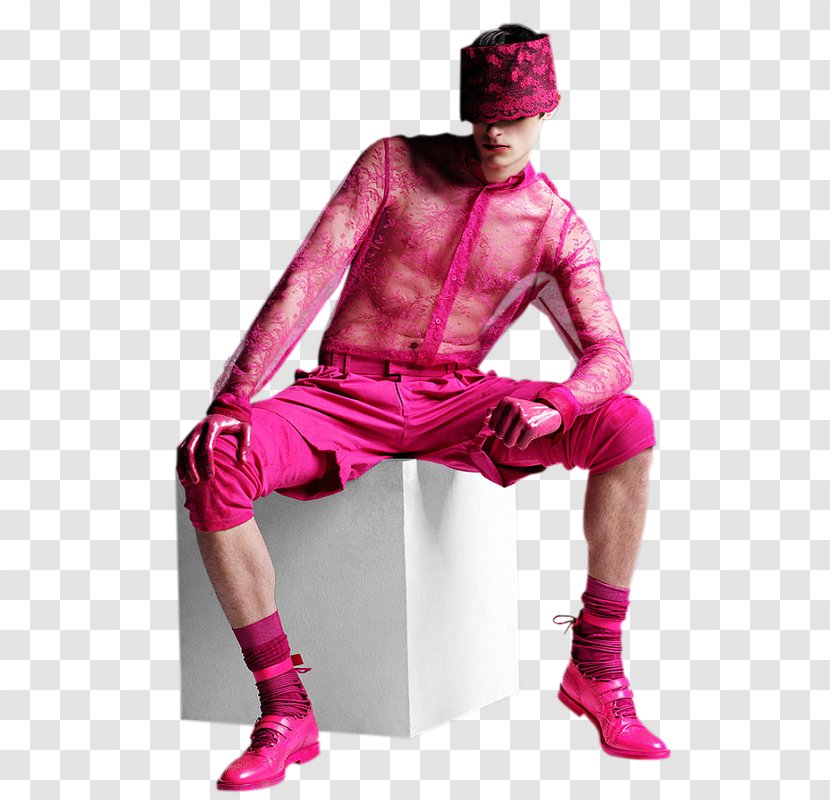 Fashion Design Pink Color Model - Joint Transparent PNG