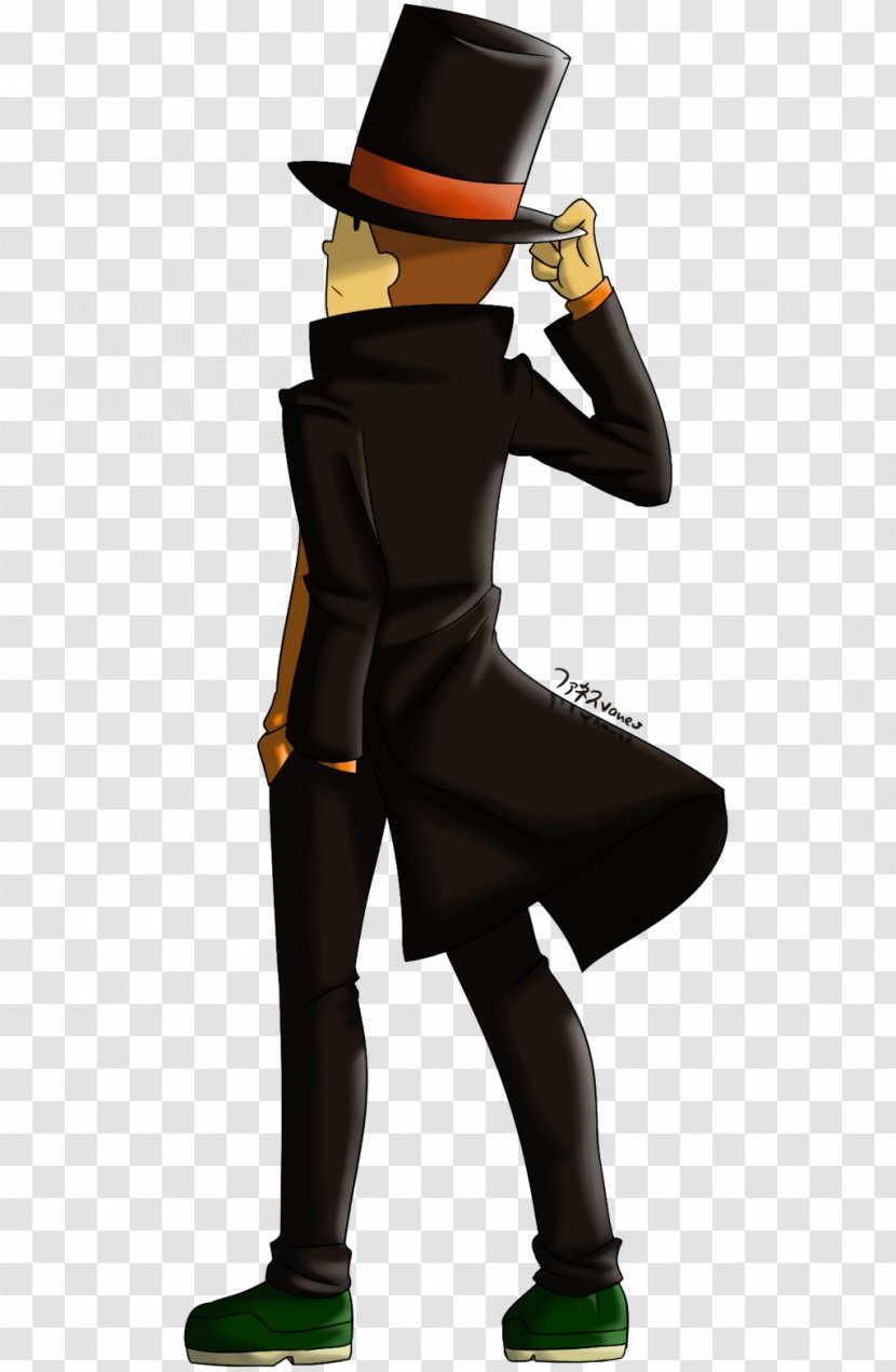 Professor Hershel Layton Fan Art Layton's Mystery Journey: Katrielle And The Millionaires' Conspiracy Drawing - Costume Transparent PNG