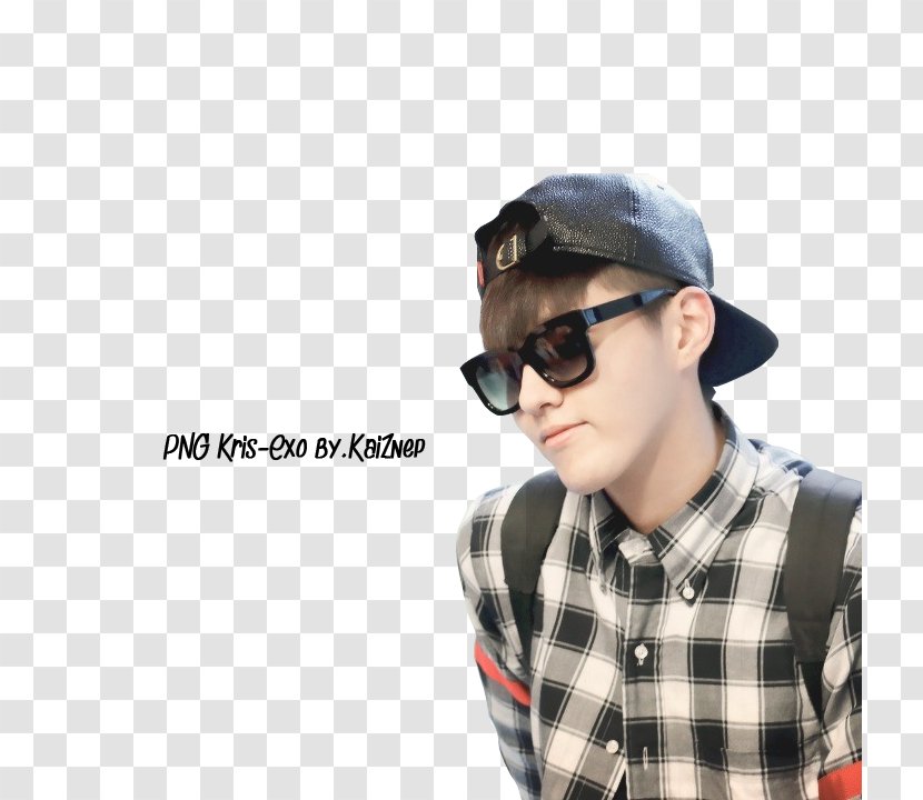 EXO-M Mr. Six Goggles Sunglasses - Kris Wu Transparent PNG