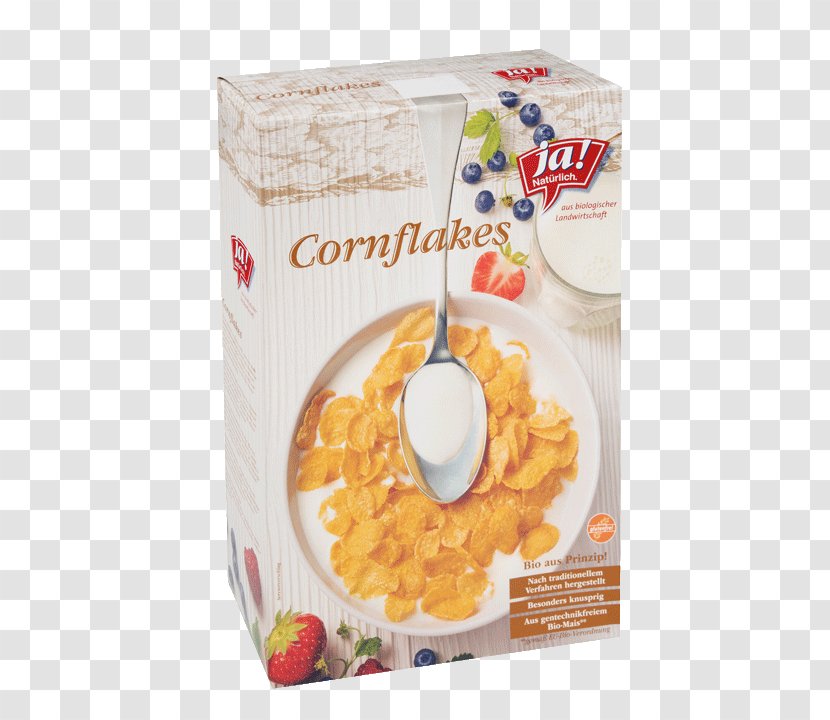 Corn Flakes Breakfast Cereal Muesli Organic Food Transparent PNG