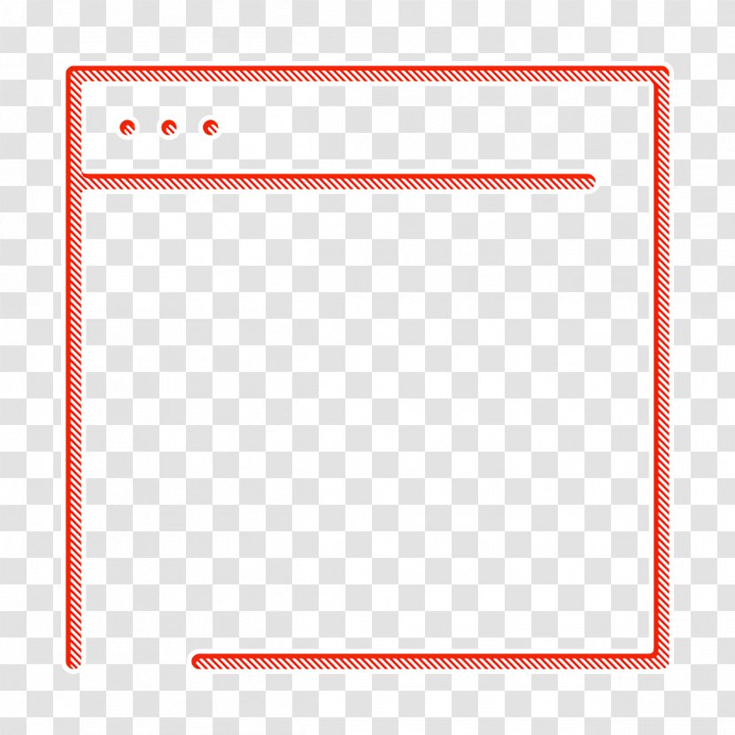 Web Navigation Line Craft Icon Browser Internet - Rectangle Computer Transparent PNG