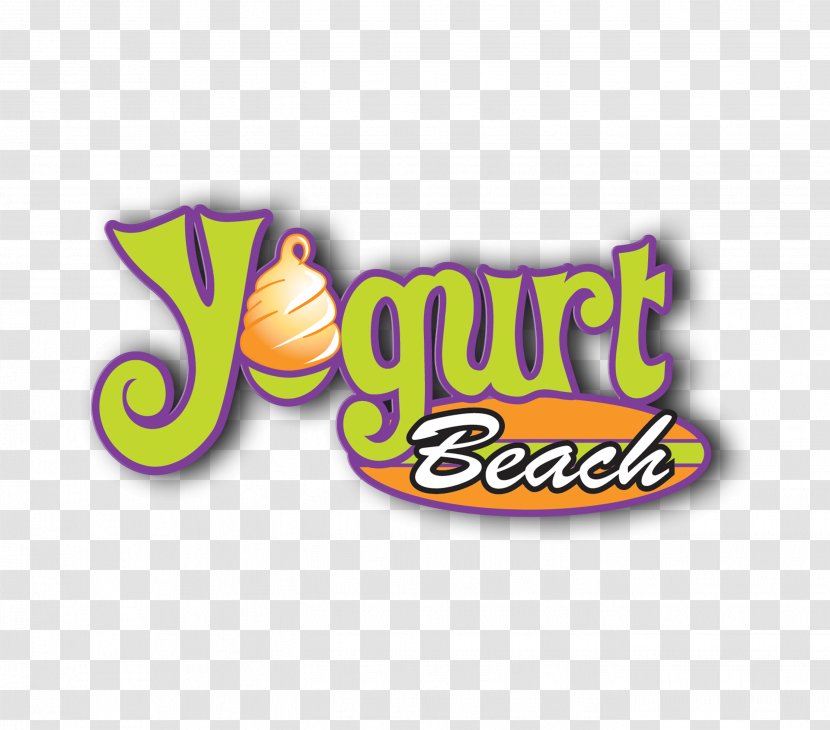 Frozen Yogurt Ice Cream Beach Yoghurt Dessert - Yellow Transparent PNG