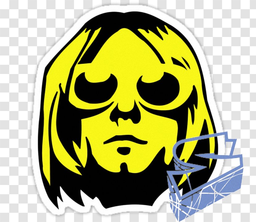 Nirvana Stencil Grunge Image Logo - Silhouette Transparent PNG