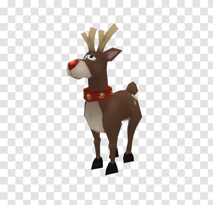 Reindeer Horse Goat Pack Animal Horn - Hand-painted Animals Transparent PNG
