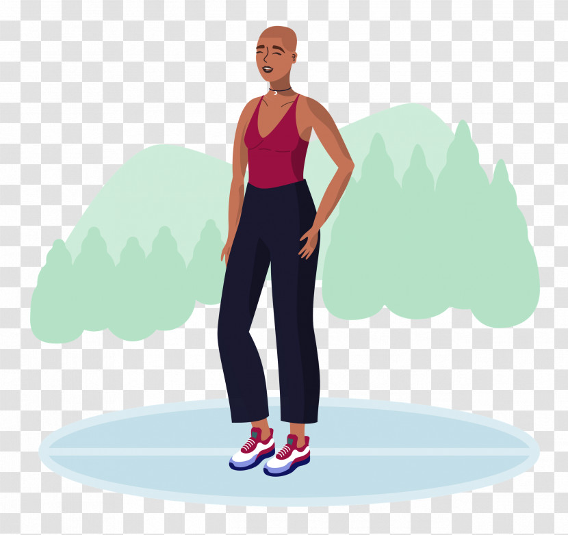 Woman Fitness Transparent PNG