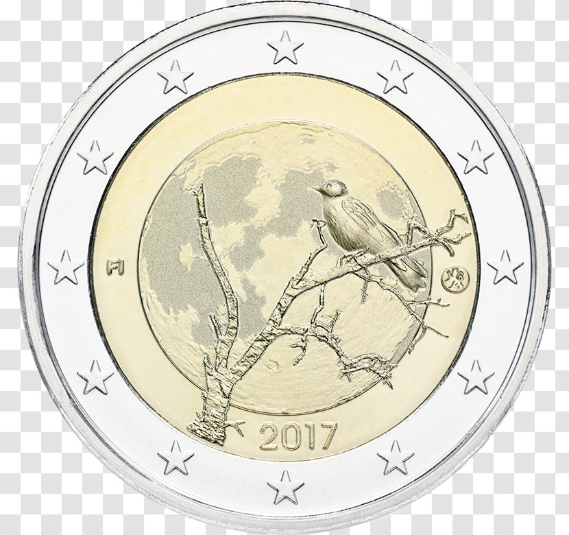 Finland 2 Euro Commemorative Coins Coin Transparent PNG