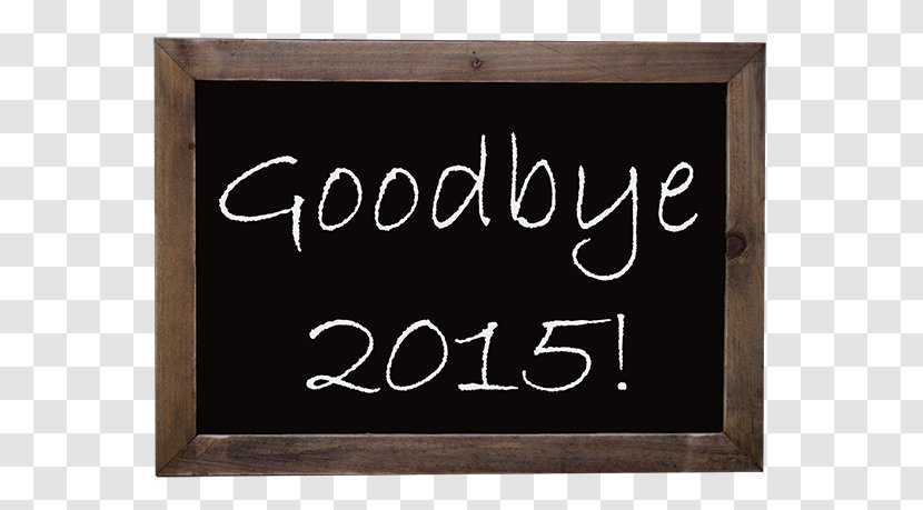 Stock Photography Illustration - Christmas Tree - Blackboard Word Goodbye Transparent PNG