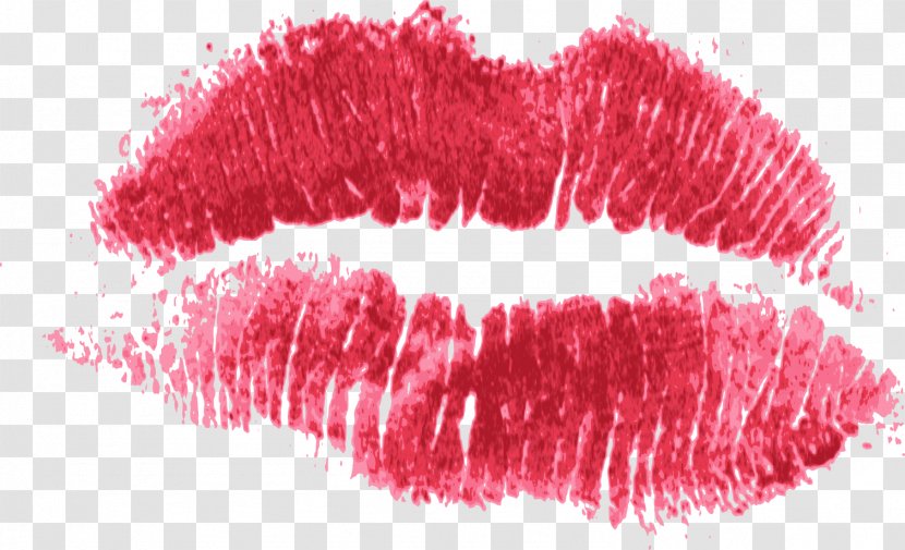 Lipstick Red Kiss - Frame - Rita Ora Transparent PNG