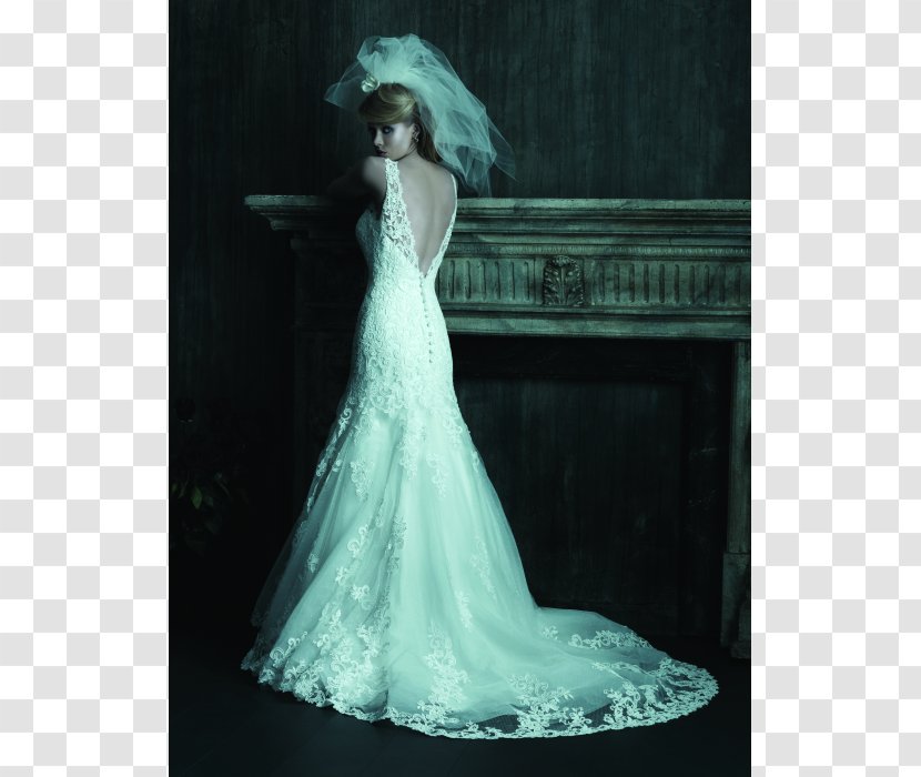 Wedding Dress Alfred Angelo Train - Formal Wear Transparent PNG