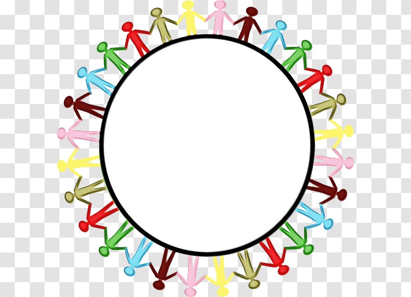 Friendship Cartoon - Wet Ink - Oval Transparent PNG