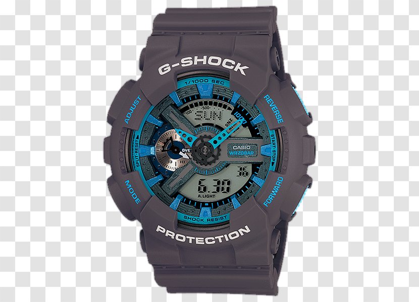 G-Shock Calculator Watch Casio Water Resistant Mark - Chronograph Transparent PNG