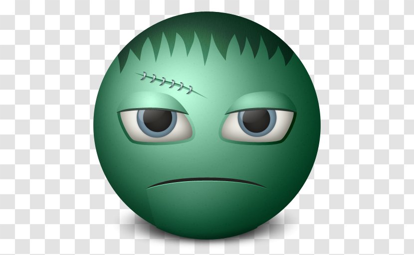 Emoticon Head Eye Smiley Face - Dynamiclink Library - Frankenstein Transparent PNG