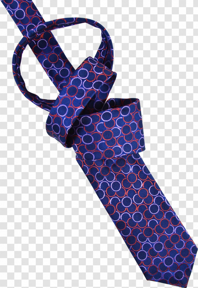 Necktie Silk Navy Blue Purple - Italy - Repeating Crossbow Transparent PNG