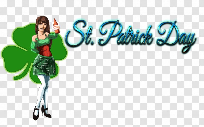 Saint Patrick's Day Name Logo Font - Tree Transparent PNG