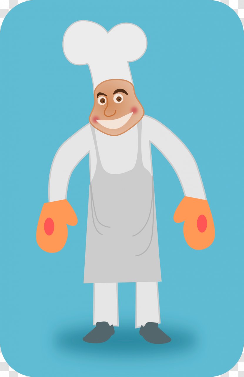 Chef's Uniform Cooking Pastry Chef Clip Art - Cartoon - Female Transparent PNG