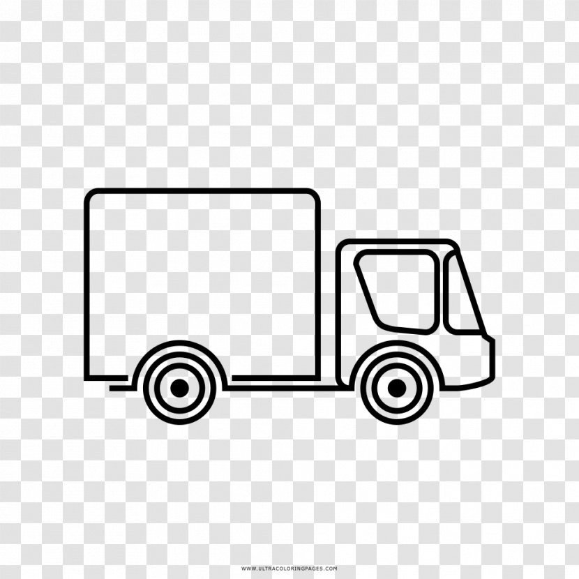 Car Pickup Truck Drawing Semi-trailer - Brand Transparent PNG