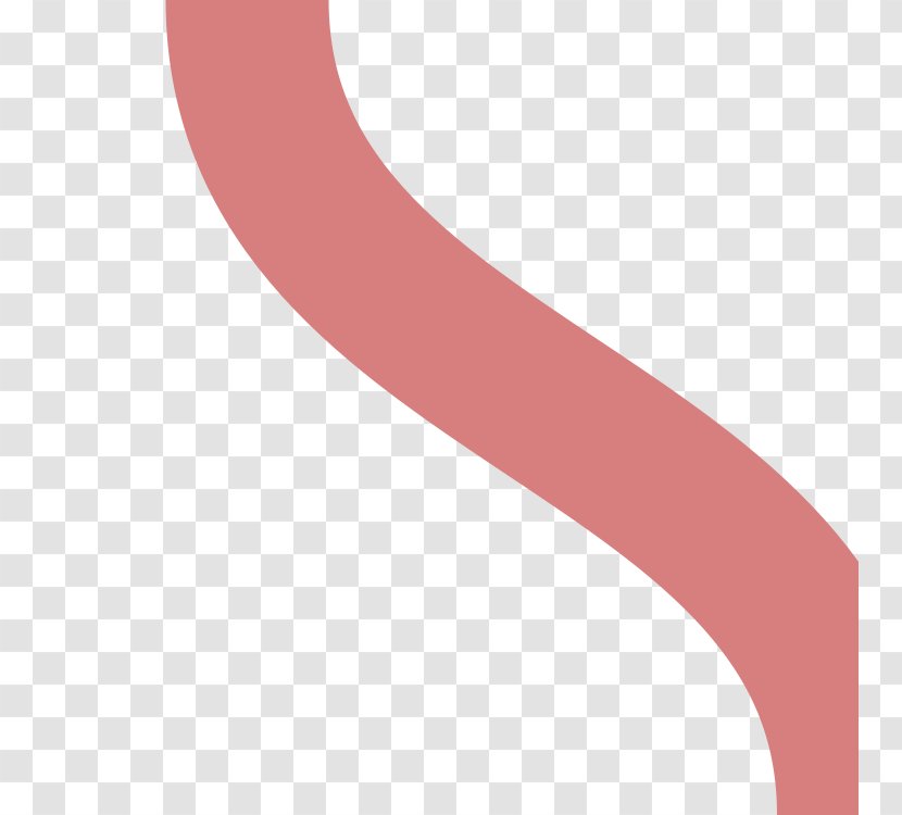 Line Angle Font - Pink M Transparent PNG