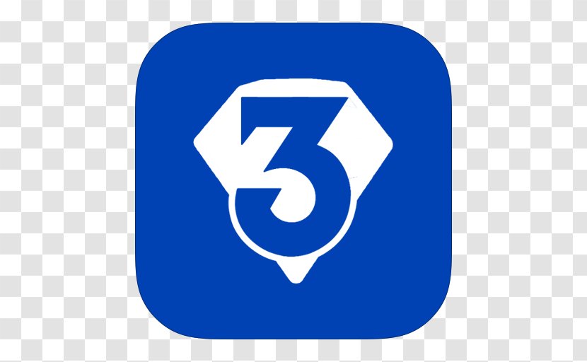 Blue Area Symbol Trademark - Sign - MetroUI Apps BeJeweled 3 Transparent PNG