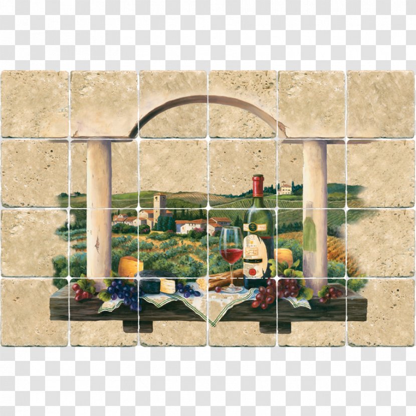 Wall Mural Tile Art Kitchen - Work Of - Tuscan Transparent PNG
