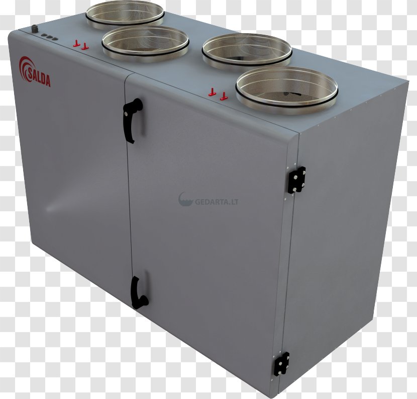 Recuperator Energy Recovery Ventilation Air Handler Transparent PNG