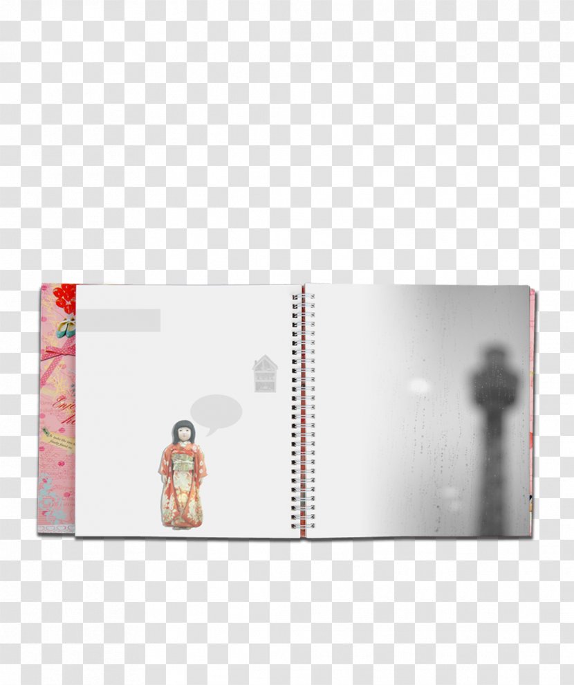 Paper Geisha - Rectangle - Notebook Transparent PNG
