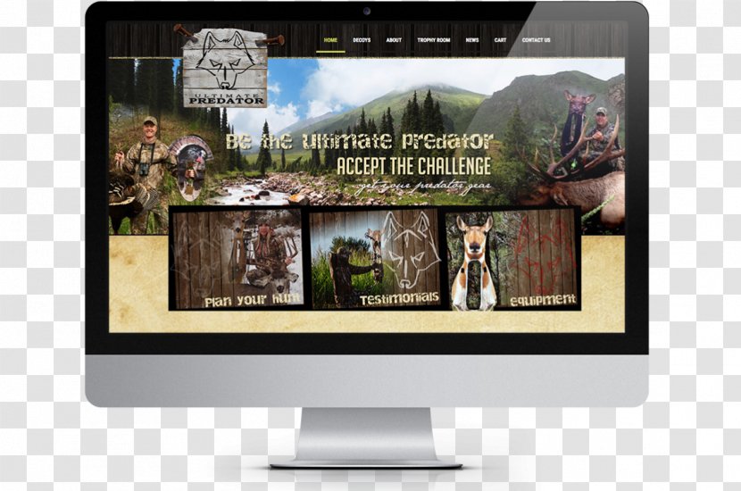 Ultimate Predator Hunting Decoy History Of Archery Mesolithic - Display Advertising Transparent PNG