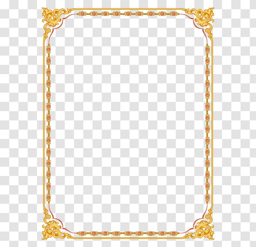 Gold Frame Download Icon - Creative Golden Transparent PNG
