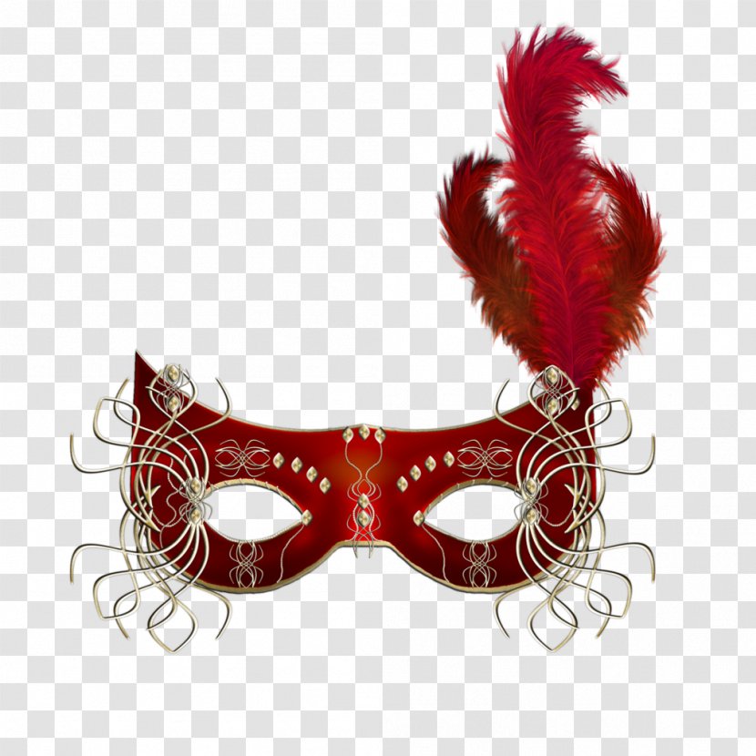 Masquerade Ball Mask Red Clip Art - Eyewear - Carnival Transparent PNG