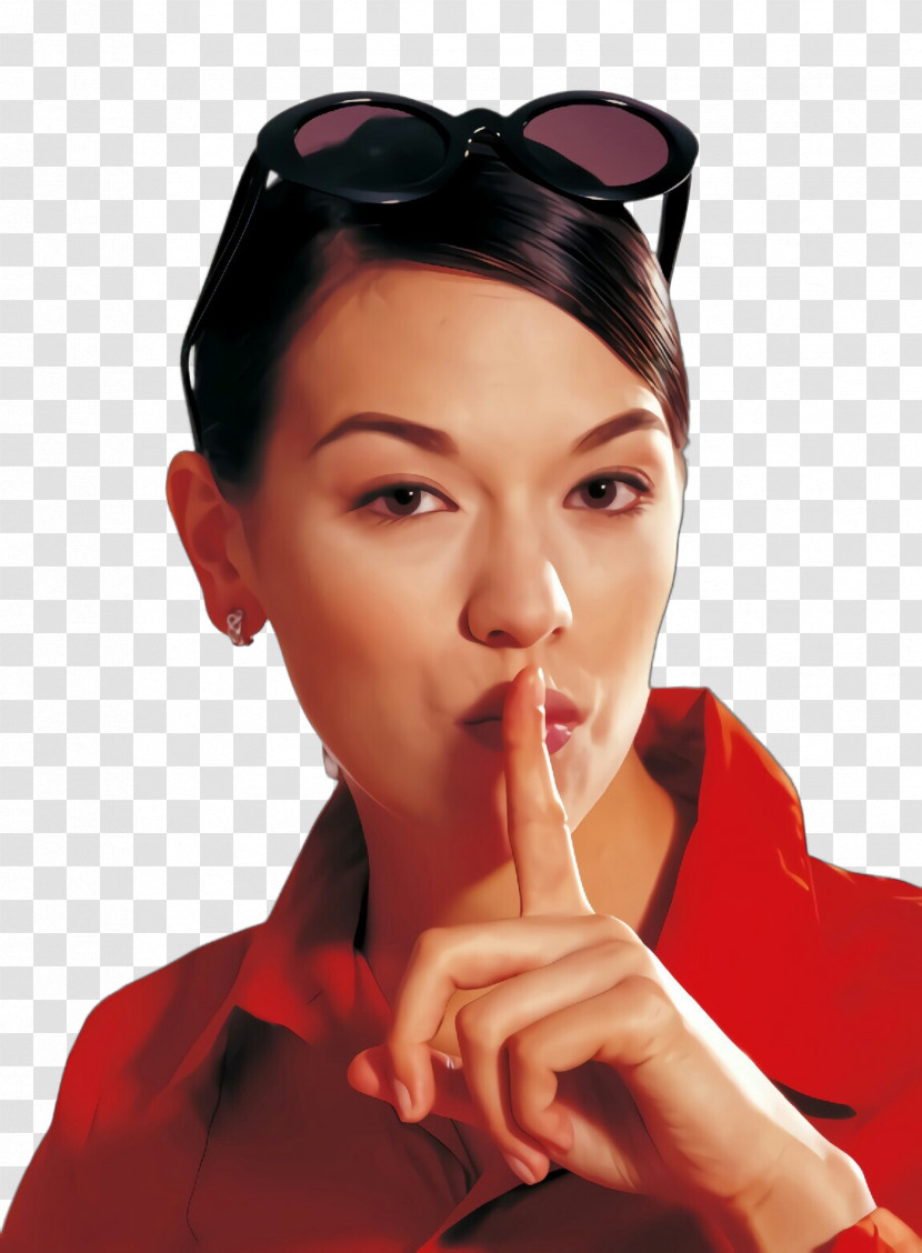Nose Lip Forehead Chin Gesture Transparent PNG