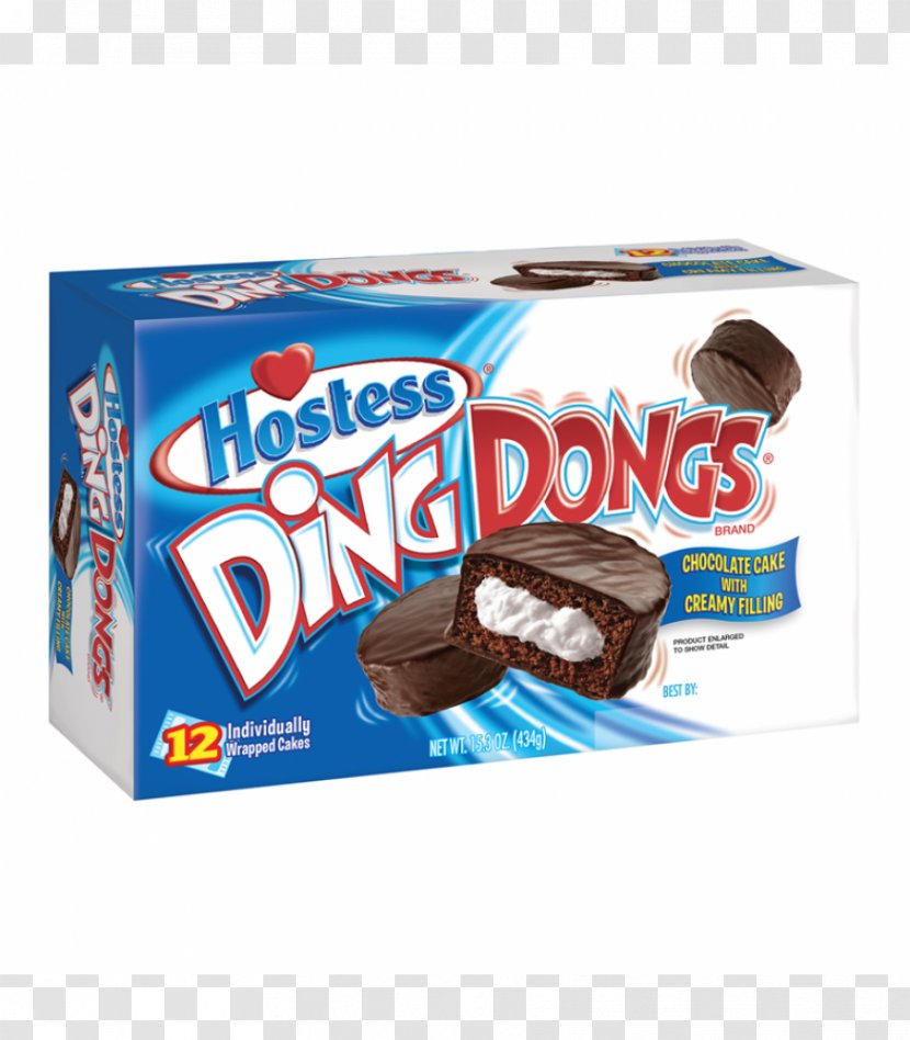 Ding Dong Twinkie Chocolate Cake Zingers Cream Transparent PNG