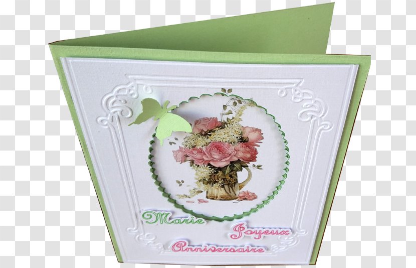 Floral Design Greeting & Note Cards Picture Frames Porcelain - Flowerpot Transparent PNG