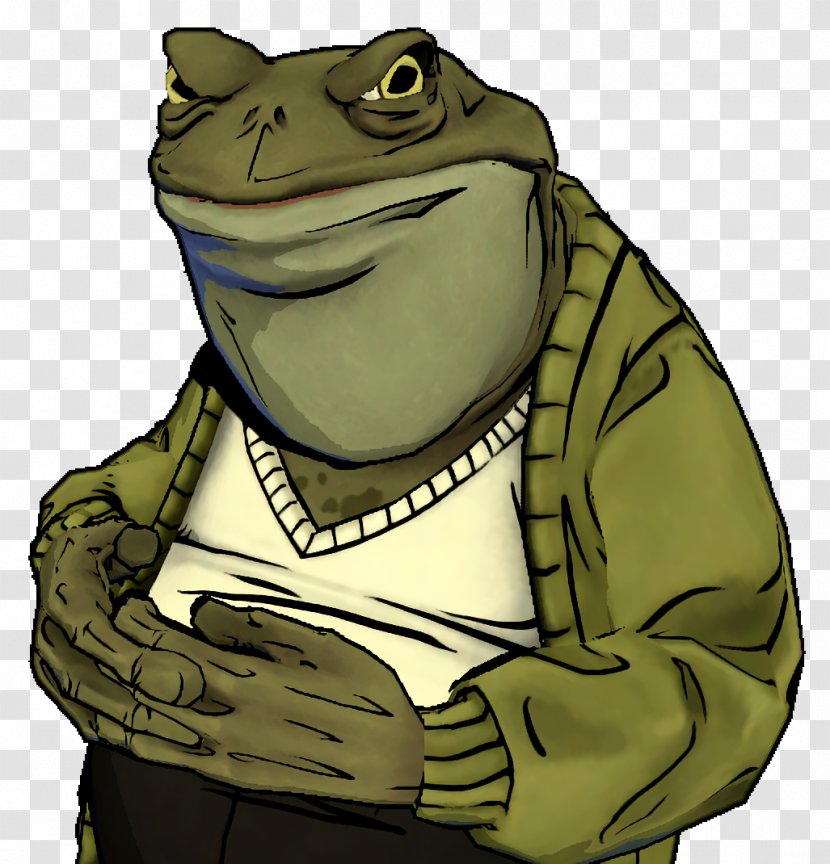 True Frog The Wolf Among Us Episode Illustration - Fictional Character - Horny Toad Masks Transparent PNG