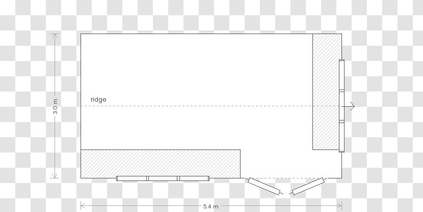 Paper Line Angle Pattern - Structure - Roof Garden Transparent PNG