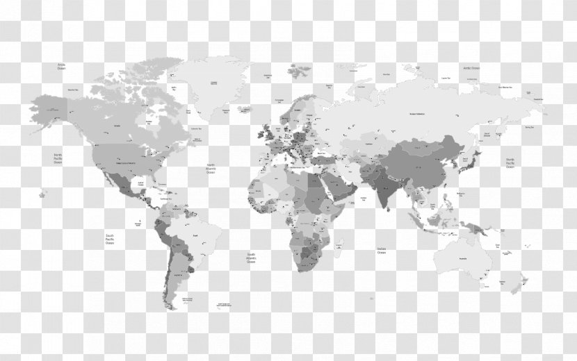 World Map Globe - Color Transparent PNG