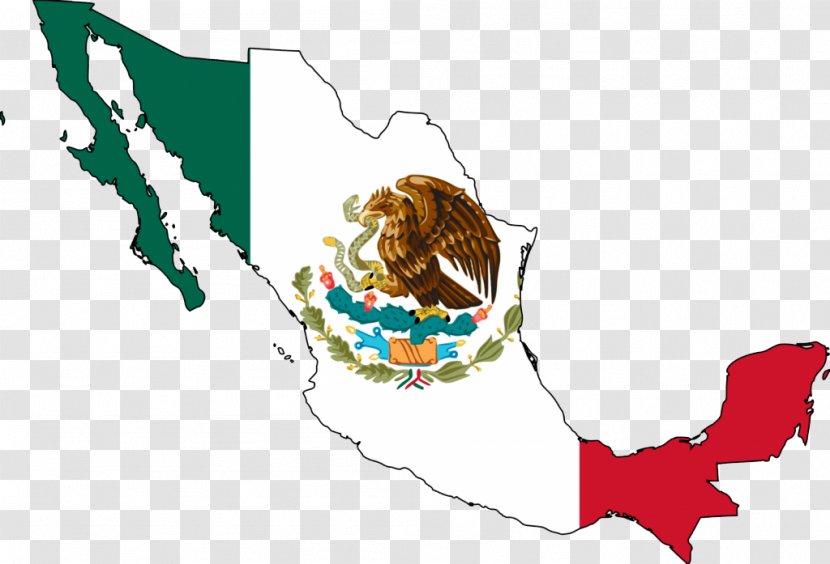 Flag Of Mexico United States Clip Art - World - Map Transparent PNG