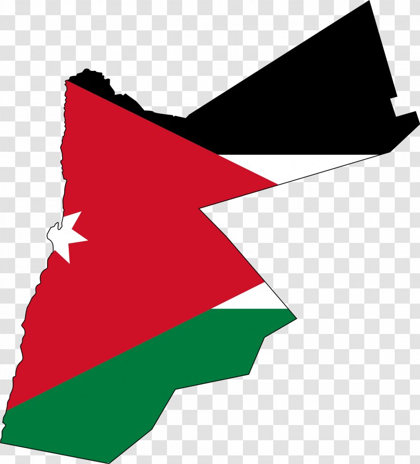 Flag Of Jordan Map Stock Photography - Iraq Transparent PNG