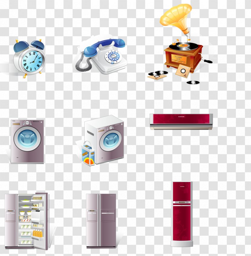 Home Appliance Washing Machine Icon - Air Conditioning Transparent PNG