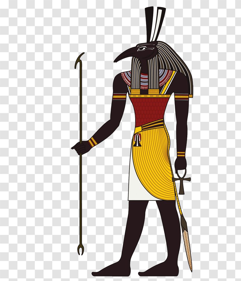 Ancient Egyptian Deities Set Religion Anubis Transparent PNG