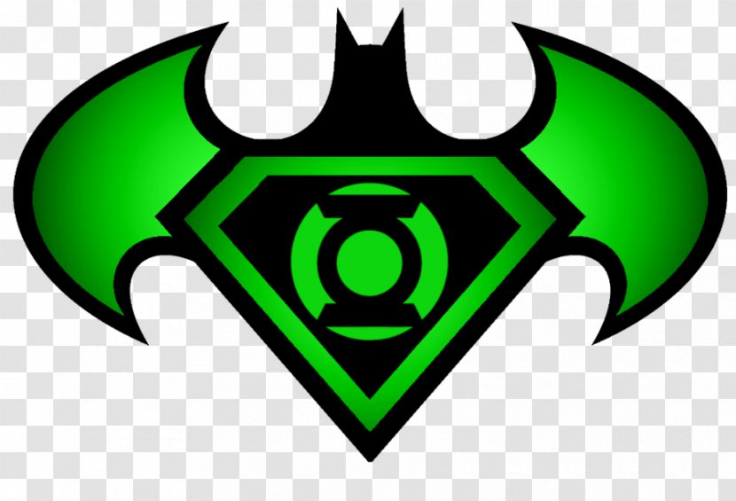 Green Lantern Batman Superman The Flash - Empty Logo Transparent PNG