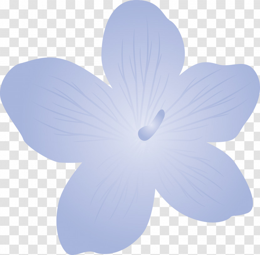 Violet Flower Transparent PNG