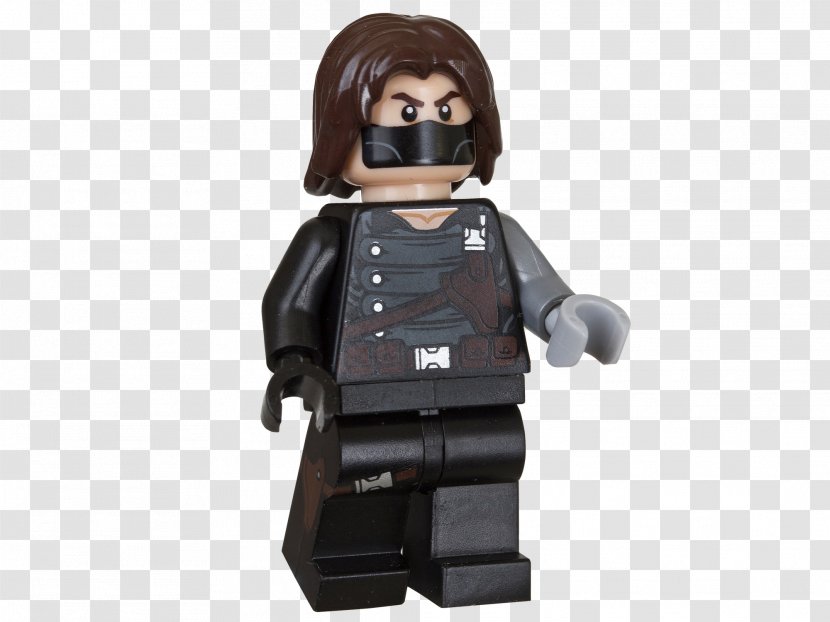 Lego Marvel Super Heroes Bucky Barnes Marvel's Avengers Minifigure - Infinity War - Robin Transparent PNG