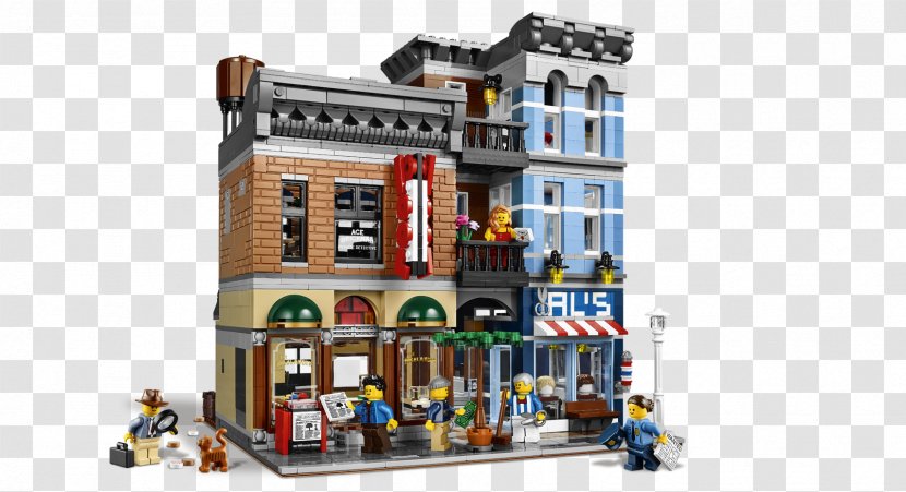 Toy Town Lego Property Building - Facade Mixeduse Transparent PNG