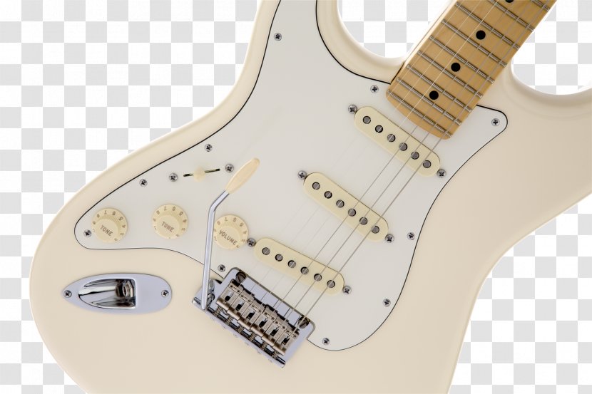 Electric Guitar Fender Stratocaster American Elite Sunburst - Center Transparent PNG
