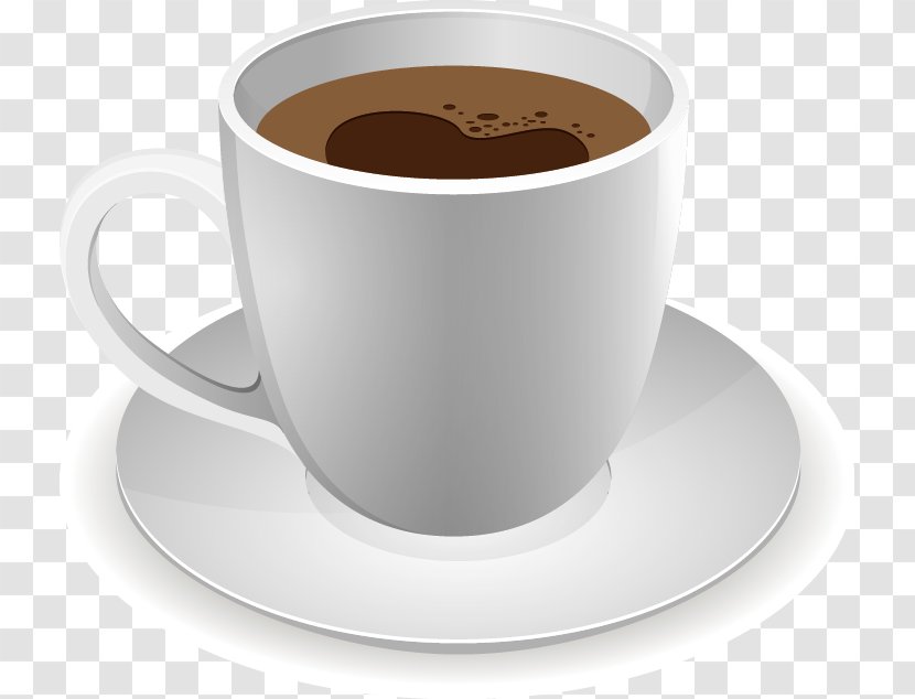 Coffee Cup Cuban Espresso Cafe - Teacup - Vector Transparent PNG