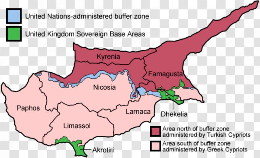Northern Cyprus Dispute Turkish Invasion Of United Nations Buffer Zone In Turkey - Organism - Greek Cypriots Transparent PNG